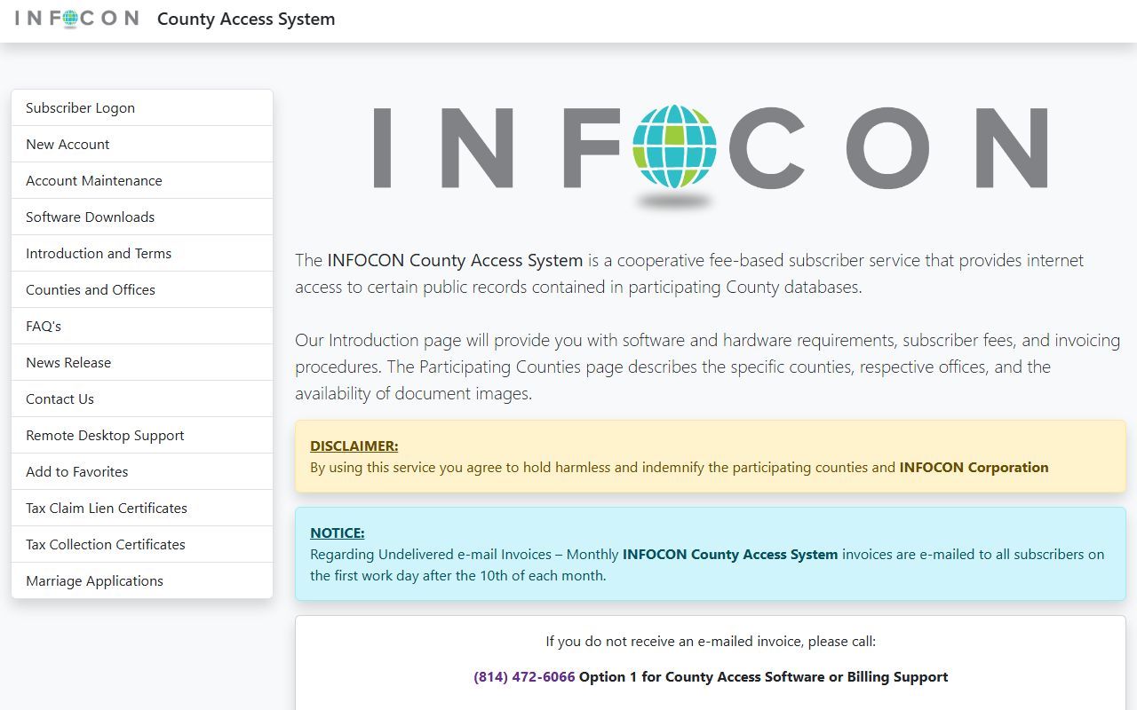 Beaver County probate records Infocon Register and Orphans' Court access